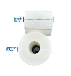 sizes of toilet paper