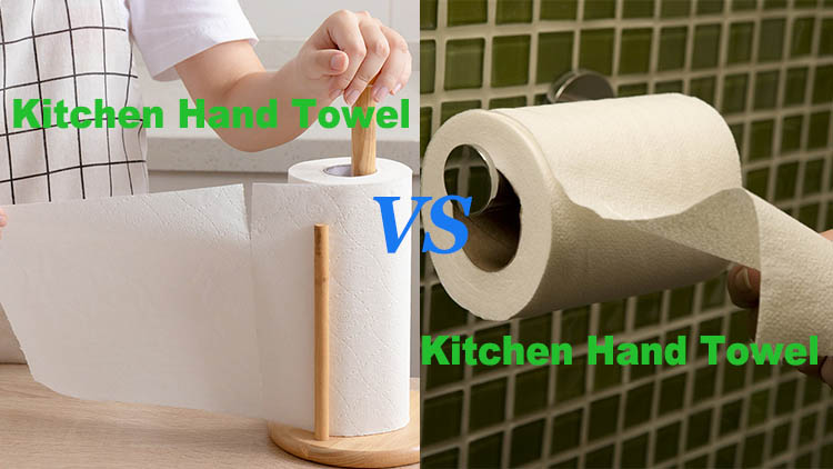 What are the differences between toilet hand towel and kitchen towel tissue