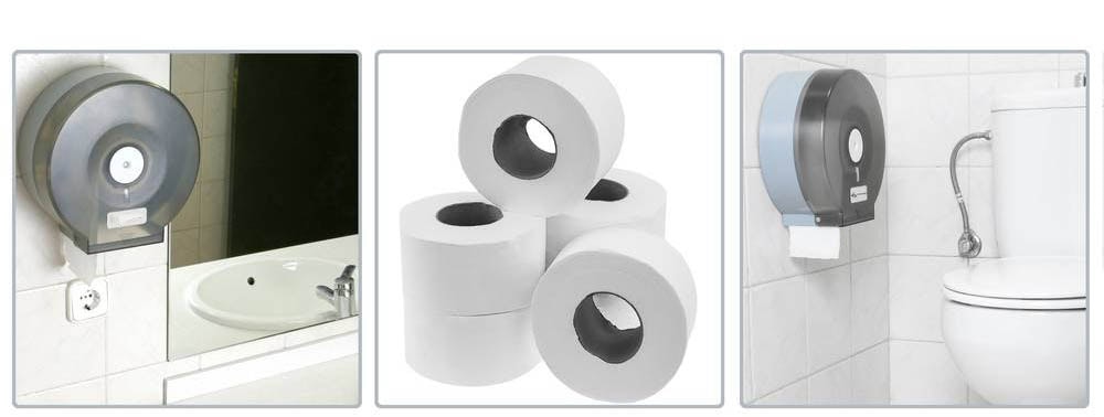 jumbo roll toilet tissue dispenser