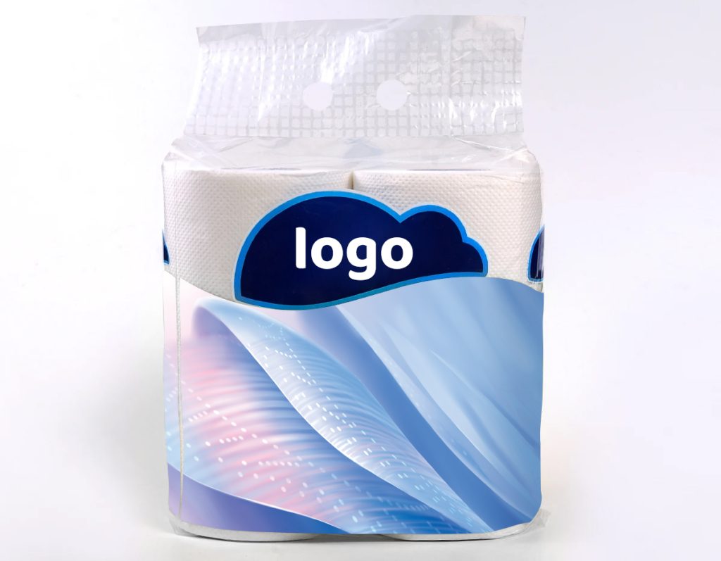 8 rolls packing toilet paper