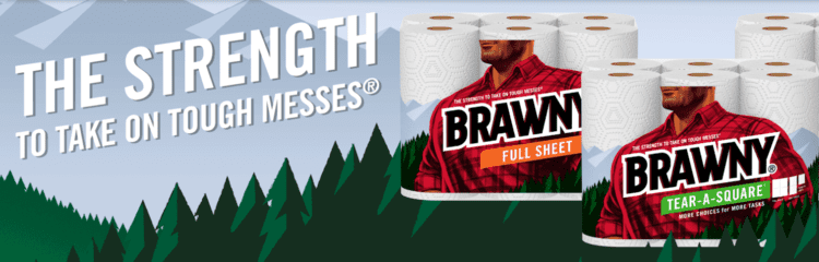brawny® paper towels