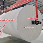 tissue parent reels size