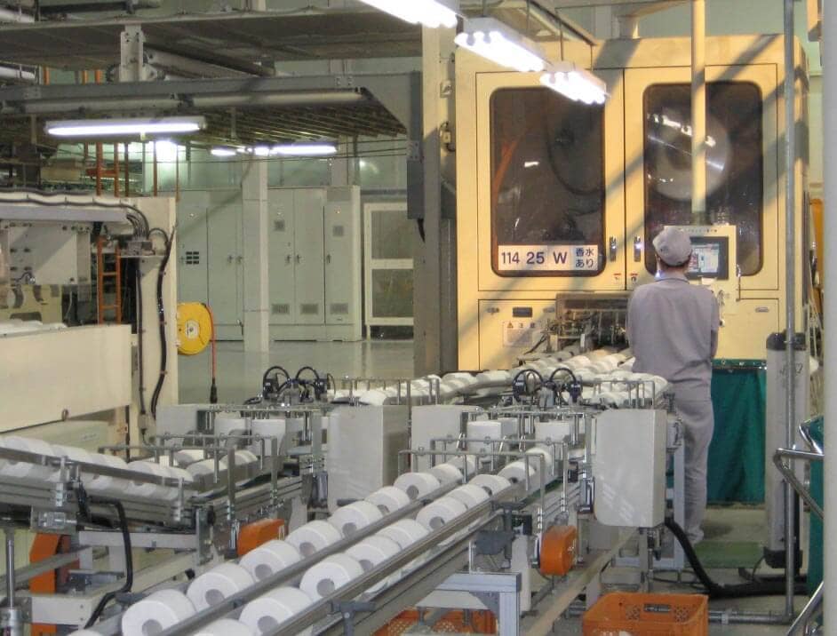 toilet roll converting line kawanoe