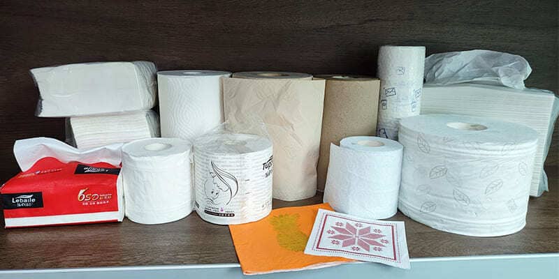 tissue paper rolls