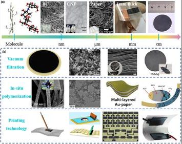 paper based supercapacitors based on cellulose
