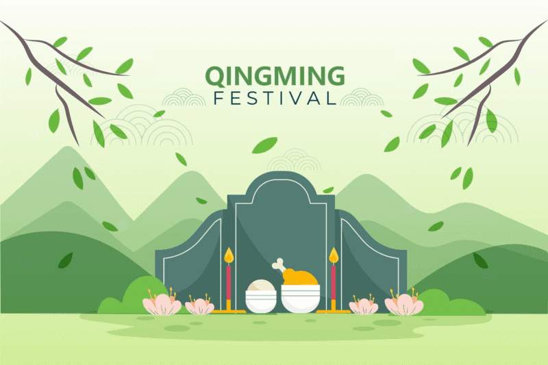 qingming festival, or tomb sweeping day