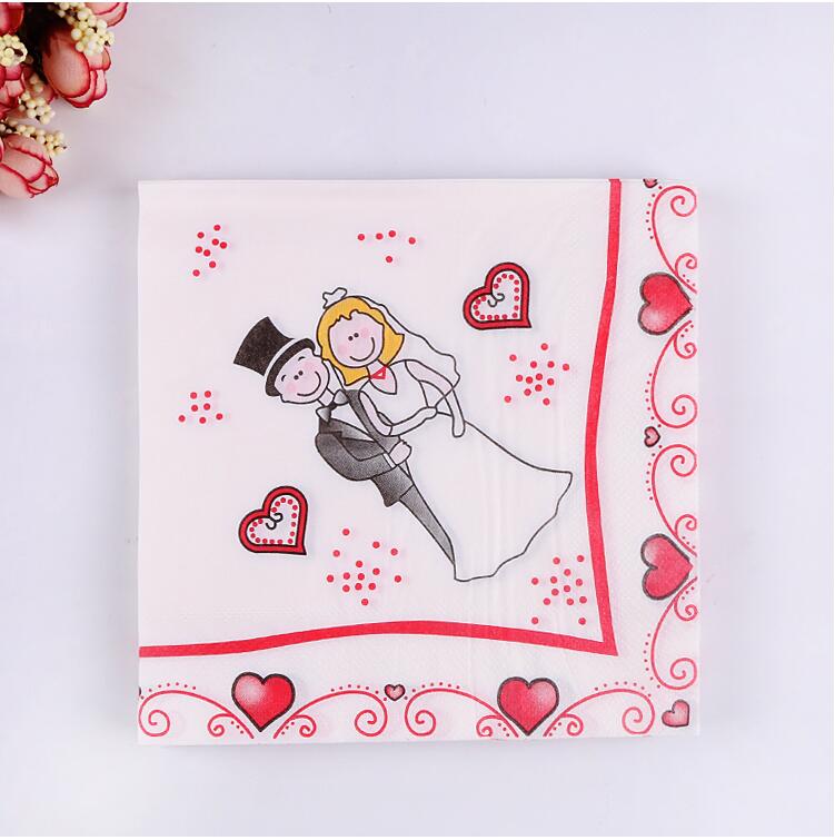 brown kraft private label paper napkins serviettes for dinner wedding party festival (6)