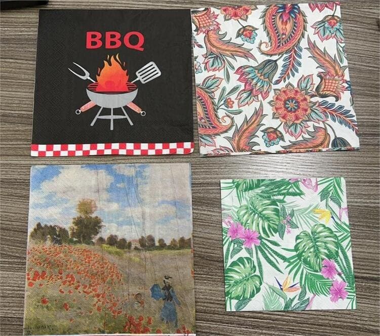 full color printing napkins tissue (2)