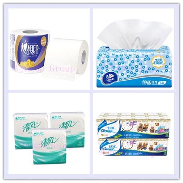 supplier of tissue paper hengan, vinda, c&s