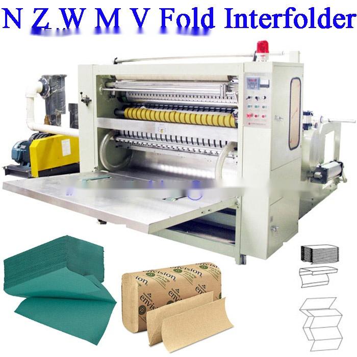 lamination printing n z w m multifold hand towel machine interfold