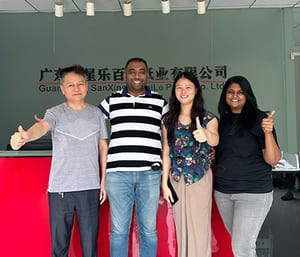 south africa customer visiting our paper mill