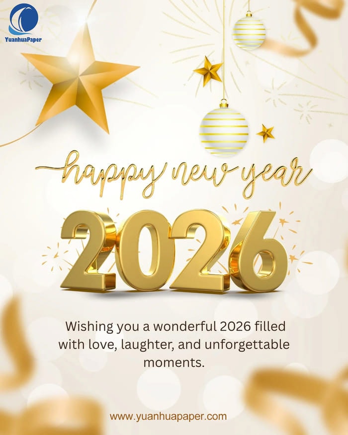 2026 happy new year yuanhuapaper!